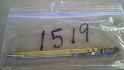   . PENCILSCRIPTO4;47TANNEW ERASER SPLIT CAPFUNCTIONS1519  