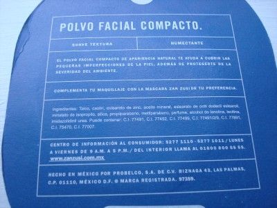 ZAN ZUSI FACIAL COMPACTO STD FACIAL POWDER NATURAL 01  