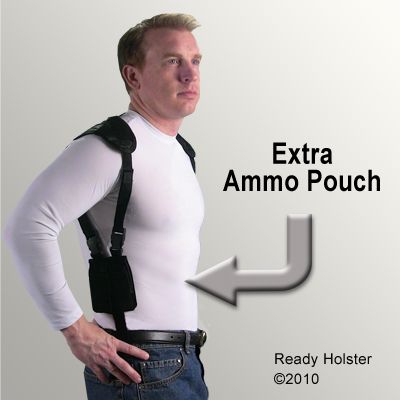 Horiz. Shoulder Holster S&W 386, 386 PD 2.5 VIDEO  