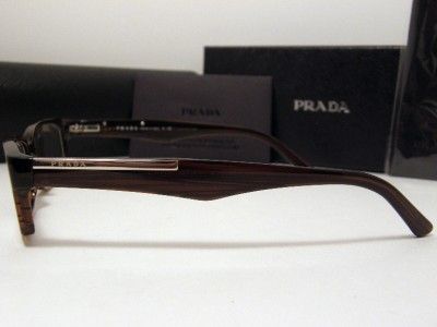 NEW AUTHENTIC PRADA EYEGLASSES VPR 01M ZXD1O1 VPR 01MV  