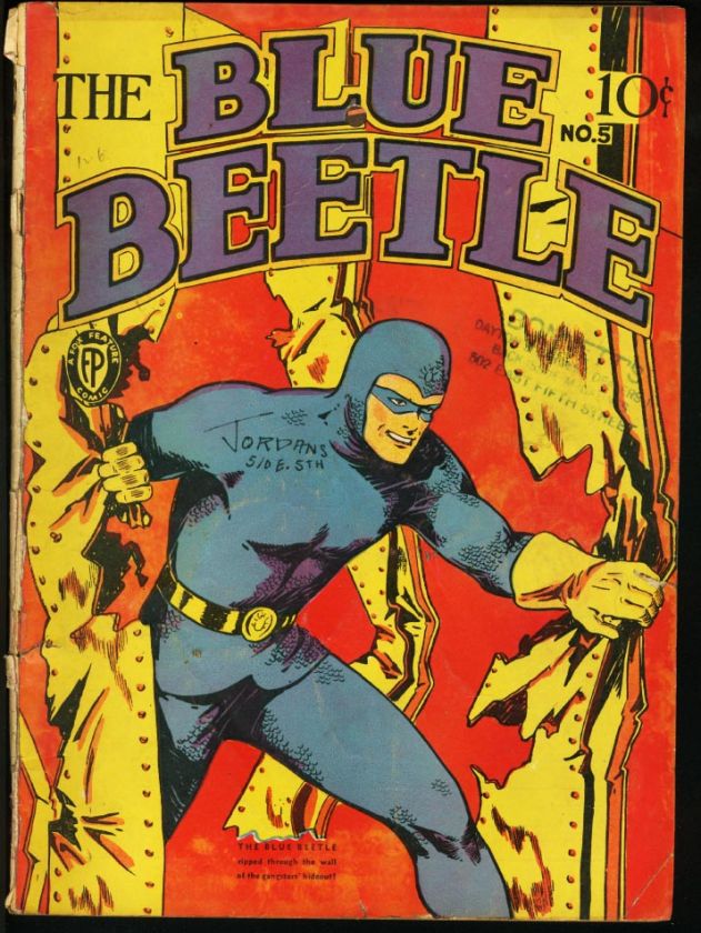 BLUE BEETLE, THE #5 1941 GEORGE TUSKA RARE GOLDEN AGE  