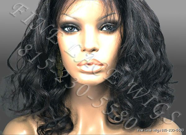 Indian Remy Lace Front Big Wavy Curly Straight Wigs 18  
