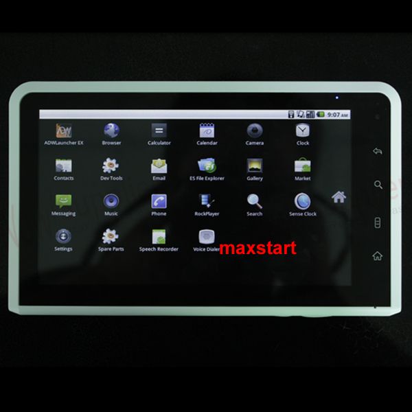 Renesas Dual Cortex A9 EV2 Android2.2 Tablet 512M 4G  