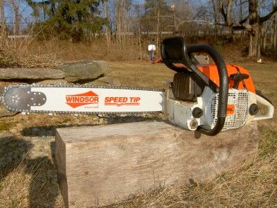 MINT STIHL 038 MAGNUM Gas Chainsaw 160psi NEW 20 Bar MS440 044/460 