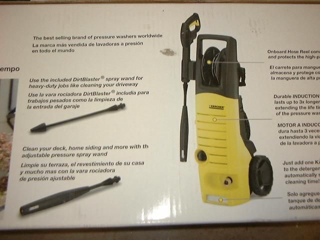 KARCHER K3.690 ELECTRIC PRESSURE WASHER W/REEL 1800# U  