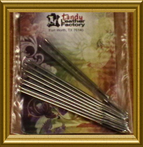 10 Pack Blunt STITCHING NEEDLES 1195 00 Tandy Leather Sewing Stitching 