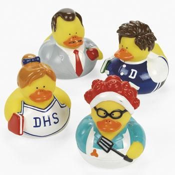 Cool SCHOOL HOUSE RUBBER DUCKS Ducky Teacher Student 887600979895 