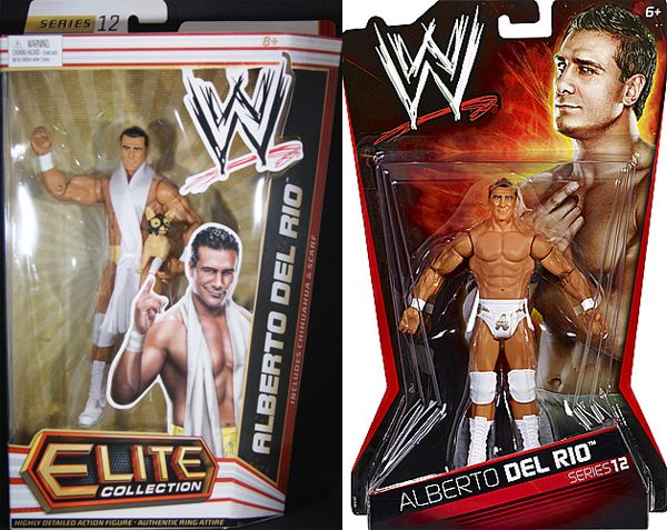 ALBERTO DEL RIO (ELITE 12 & SERIES 12)   WWE PACKAGE DEAL TOY 