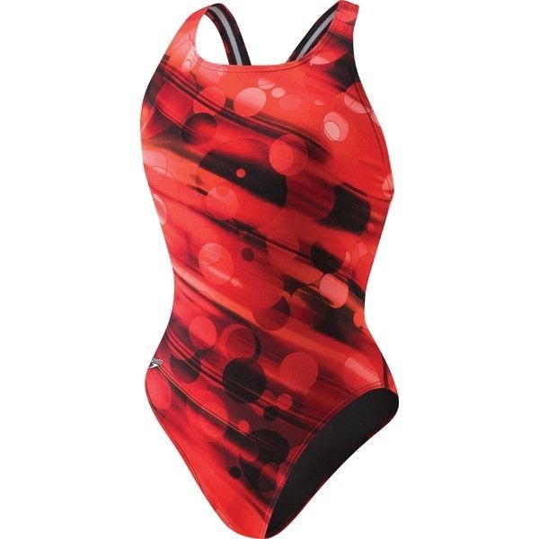 SPEEDO ONE PIECE SWIMSUIT SIZE 8/24 RACING YTH SUPER RD  