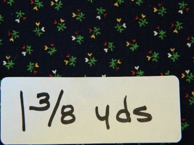 17+ yrds Lot of Cotton Floral Quilt Craft Sewing Fabrics  