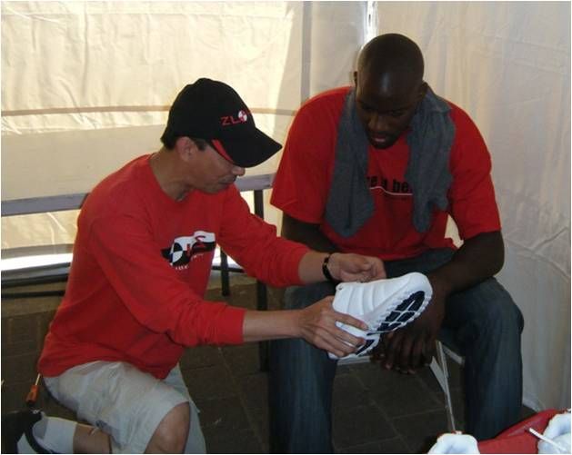 Martell Webster (NBA Portland TrailBlazers #8) at TrailBlazers 