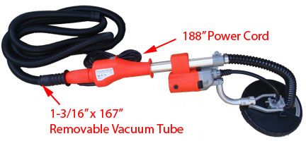 Electric Drywall Ceiling Sander Veriable Speed 2,000RPM  