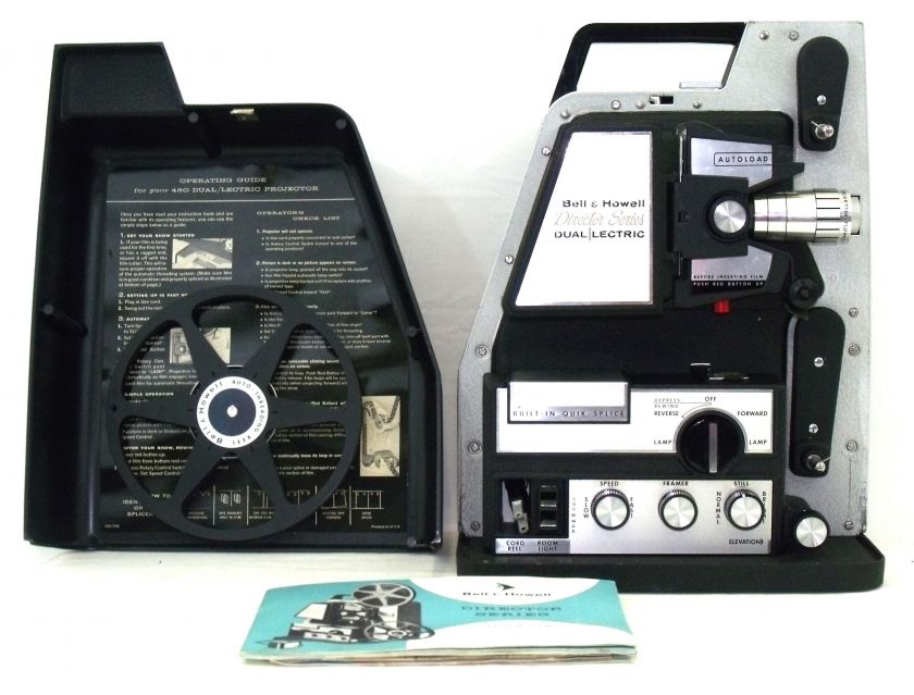 Bell & Howell Director Dual Lectric 8mm Projector 460  