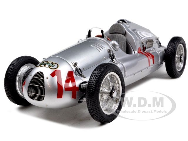 1938 AUTO UNION TYPE D 14 GP FRANCE 1939 1/18 CMC  