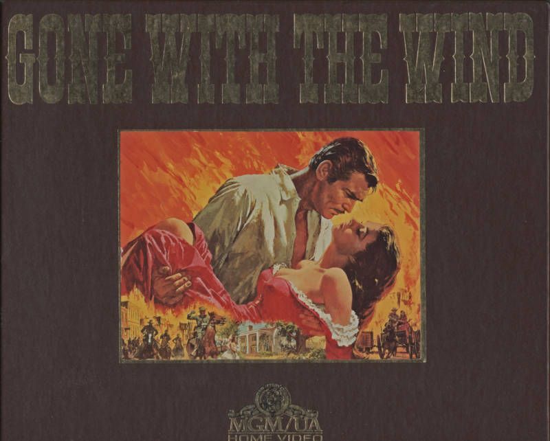 Gone With The Wind MV900284 Two Tape Boxed VHS Set  