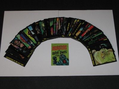 THE OUTER LIMITS    1960s TV SHOW   LIMITED EDITION TRADING CARD 