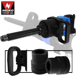 INCH DRIVE LONG SHANK AIR IMPACT WRENCH GUN POWER  