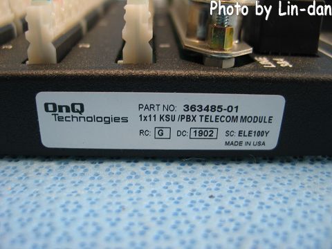 On Q   Legrand 1x11 KSU/PBX Telecom Module  