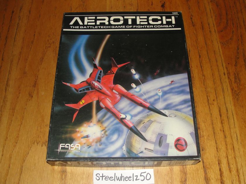 Vintage Aerotech Battletech Game Of Fighter Combat FASA 1609 RPG NOT 