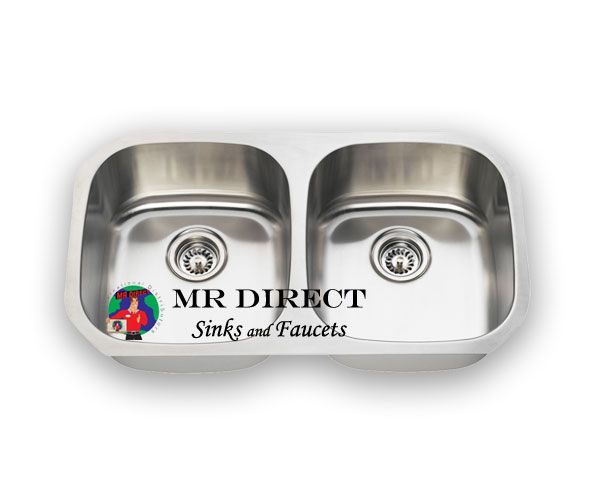 Undermount Steel Kitchen Sink Bundle (Offset Drain)  