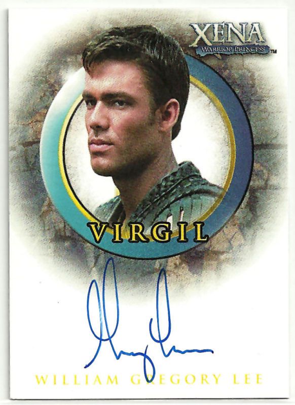 William Gregory Lee Autograph Xena Virgil Auto A50  