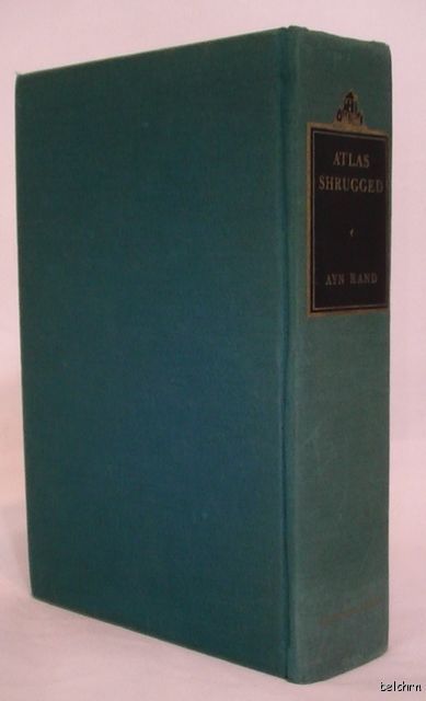 Atlas Shrugged ~ Ayn Rand ~ 1st/1st ~ 1957 ~ Classic Novel ~ Books 