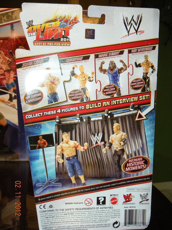 WWE MATTEL BEST OF PAY PER VIEW (BOPPV) JOHN CENA (BASIC), MOC 