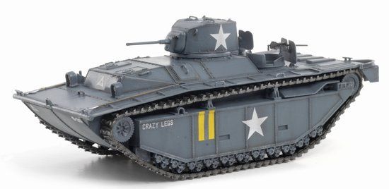 Dragon Armor 1/72 Scale WWII US Landing Vehicle LVT A Amphibious Tank 