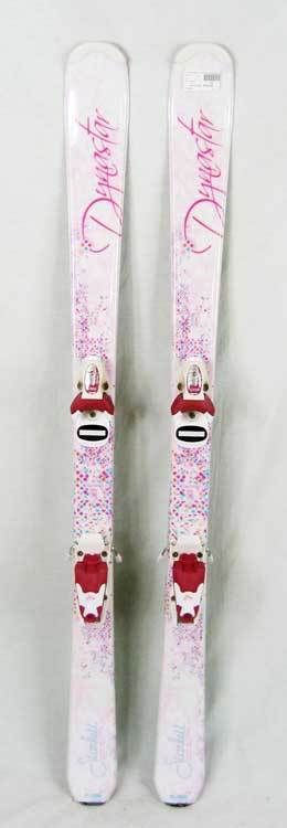   Starlett NEW 130 cm Skis with Roxy T4 Bindings   Retail $299.99