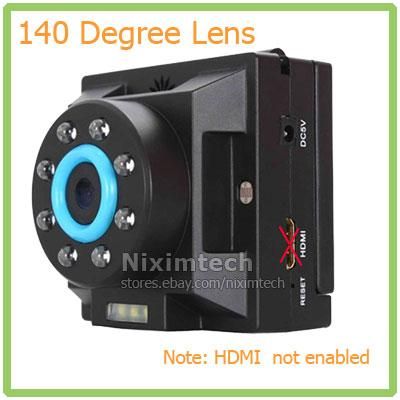 720P Night Vision HD Vehicle DVR Car Mini DV LCD Camera  
