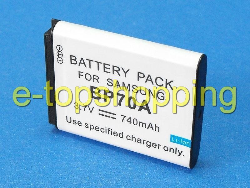 Battery + Charger for Samsung PL101 PL 101 PL120 PL 120 PL170 PL 170 