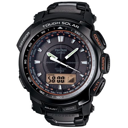 CASIO PRW 5100YT 1BJF PROTREK Solar Radio MULTIBAND 6 Watch  