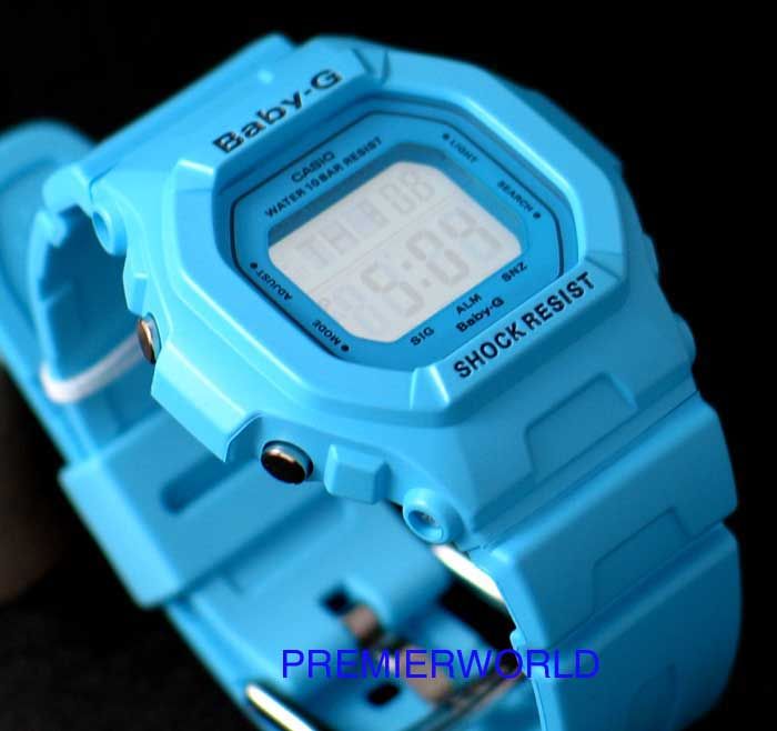 CASIO G SHOCK SUMMER AQUA BLUE BG5601 2 WATCH BG 5601 2  