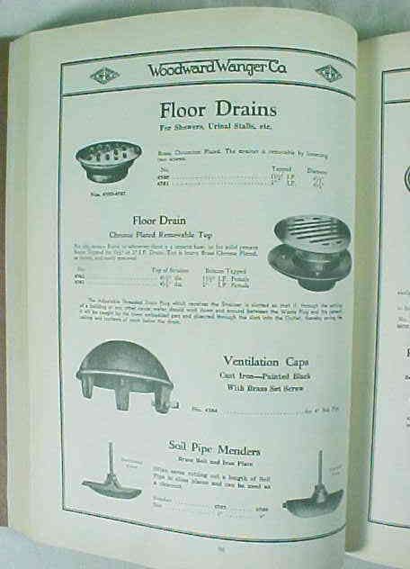 WOODWARD WANGER CO PHILA PA PLUMBING & HEATING CATALOG  