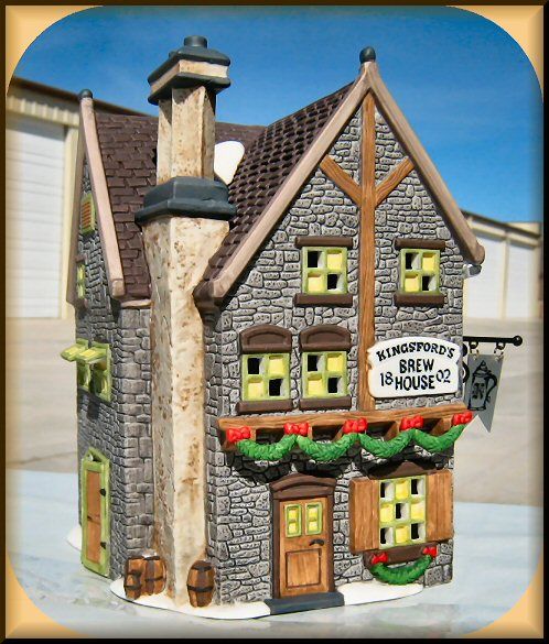 Dept 56 Dickens Village Kingsford Brew House  