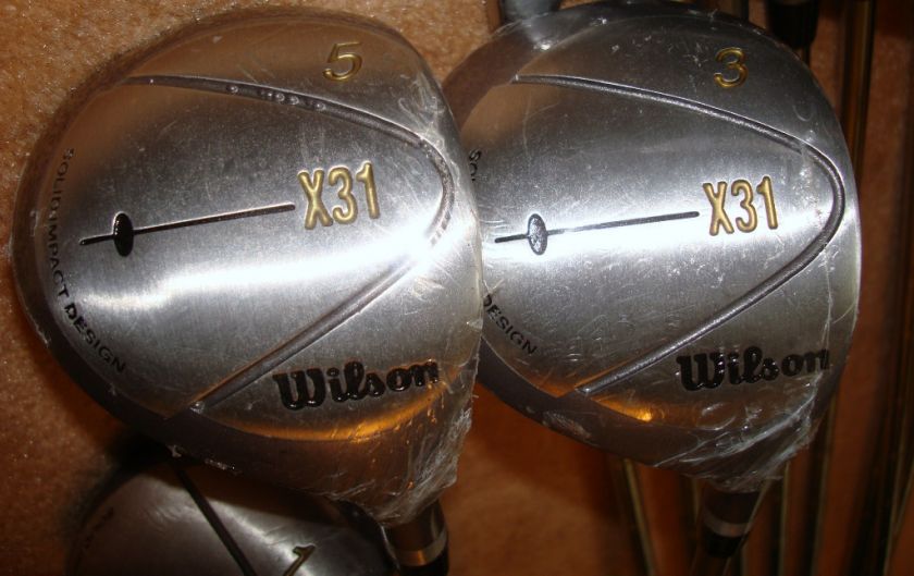 WILSON X31 Womens GOLF CLUB SET Lot NEW Driver Irons Woods Ladies 3 4 