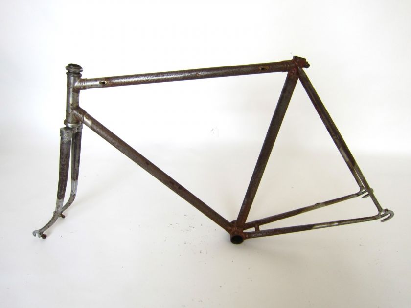   PRE CAMPAGNOLO FRAMESET 55 cm VINTAGE RARE STEEL EROICA BIKE  