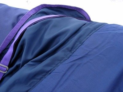 74 WATERPROOF Turnout Horse WINTER BLANKET 600D PURPLE  