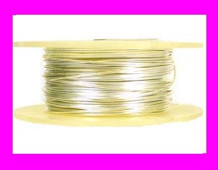   925 Sterling Silver Round Wire 60ft Half Hard spool made in USA  