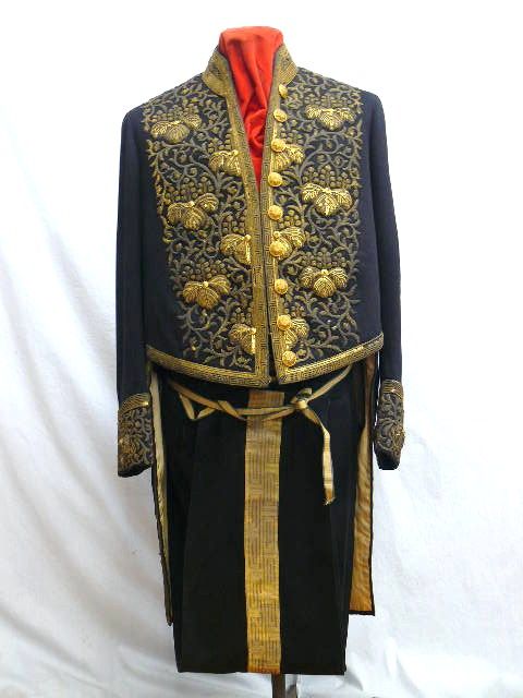 1886 MEIJI Antique Court Uniform for Goverment Officer B214  