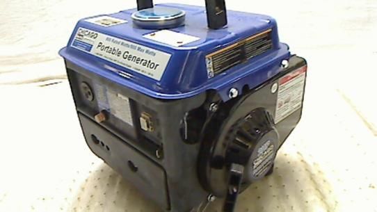 HP 900 WATTS MAX/800 WATTS RATED GAS GENERATOR $149  