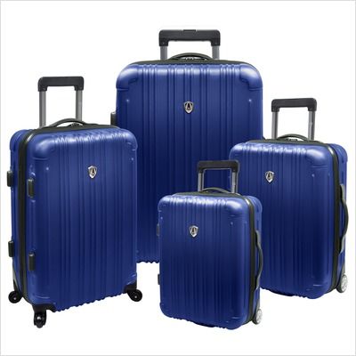 Travelers Choice New Luxembourg 4 Piece Expandable, Hard Sided 