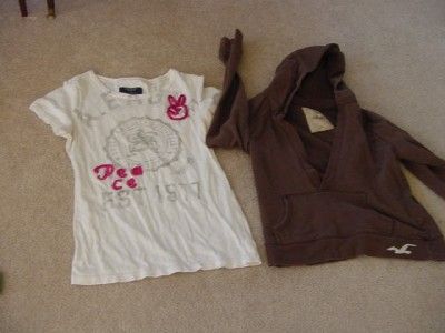 Clothing LOT Hollister Abercrombie American eagle++ sz Med/lg 