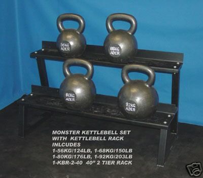 RUSSIAN KETTLEBELL SET BY ADER, MONSTER KETTLEBELLS  