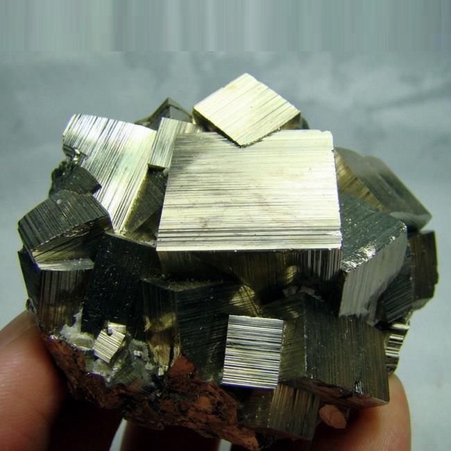 Pyrite Cubic Crystal Cluster prh12ixh260  