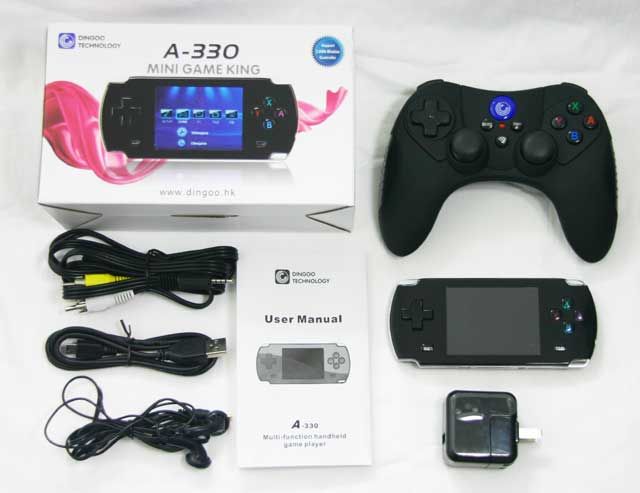 Dingoo A330 Emulator Game Console + Wirelless Controlle  