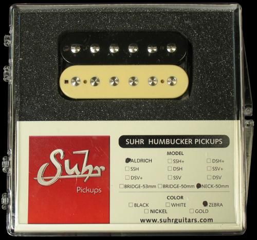 Suhr Doug Aldrich Humbucker Neck Pickup 50mm Zebra  