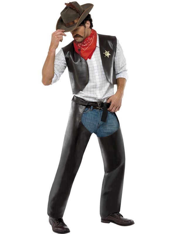 Village People Cowboy Costume Adult One Size Fits Most *New*  