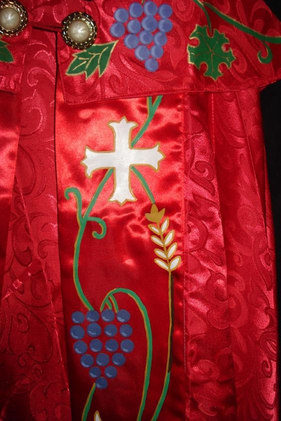 New Vestment Red Cope Humeral Veil  