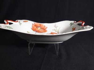   Poppy Butterfly Tray or Bowl~Verona, Italy~RARE DESIGN~MINT~  